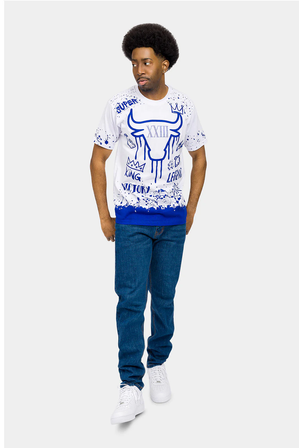 Number 23 Legend Graffiti T-Shirt - Image 5