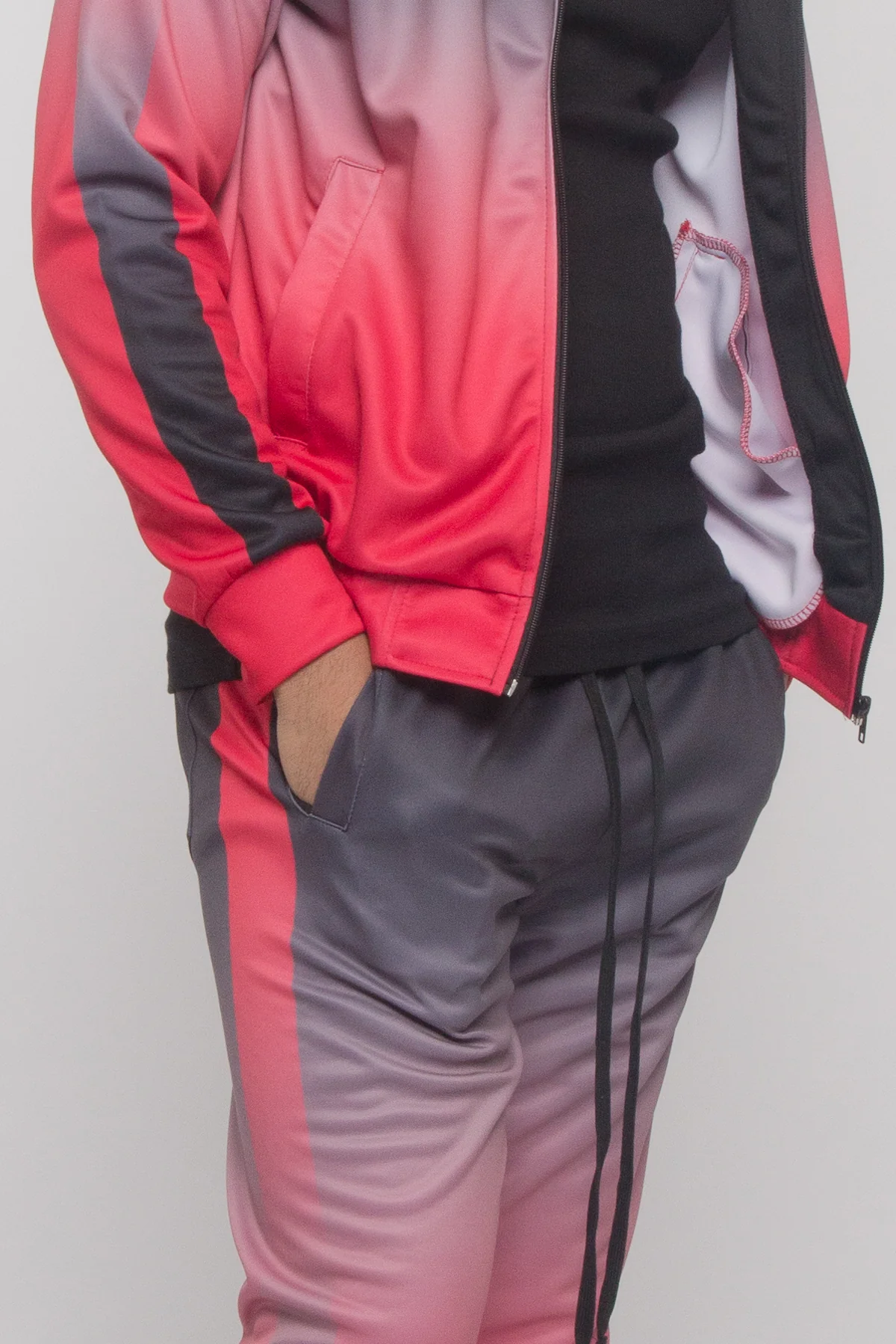 Ombre Gradient Colored Tracksuit - Image 11