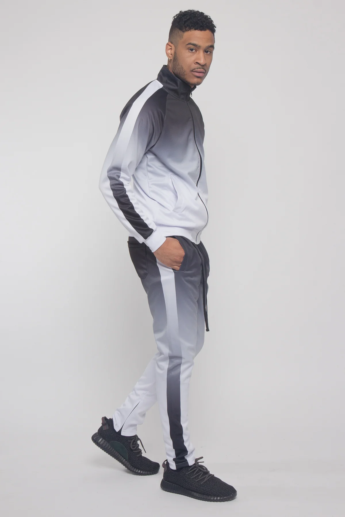 Ombre Gradient Colored Tracksuit - Image 16
