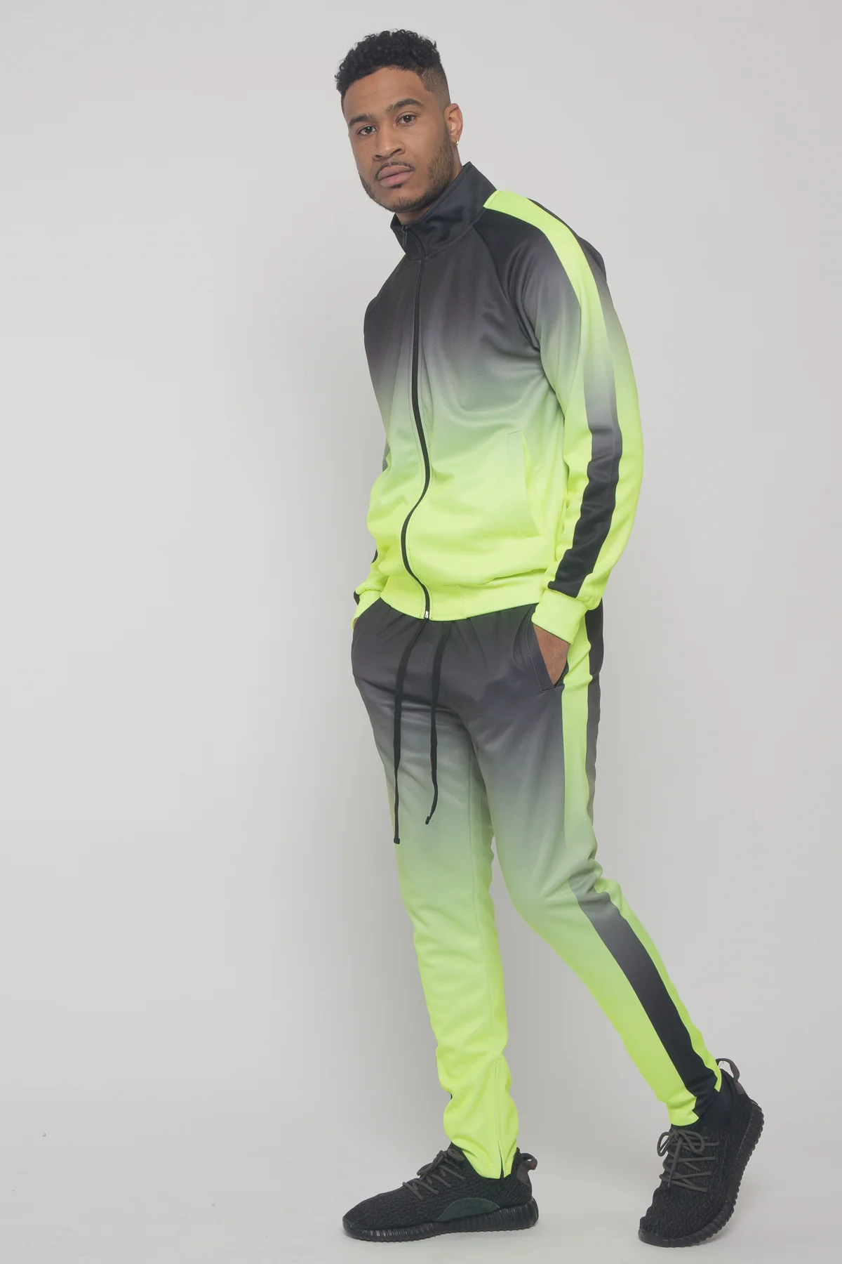 Ombre Gradient Colored Tracksuit - Image 25