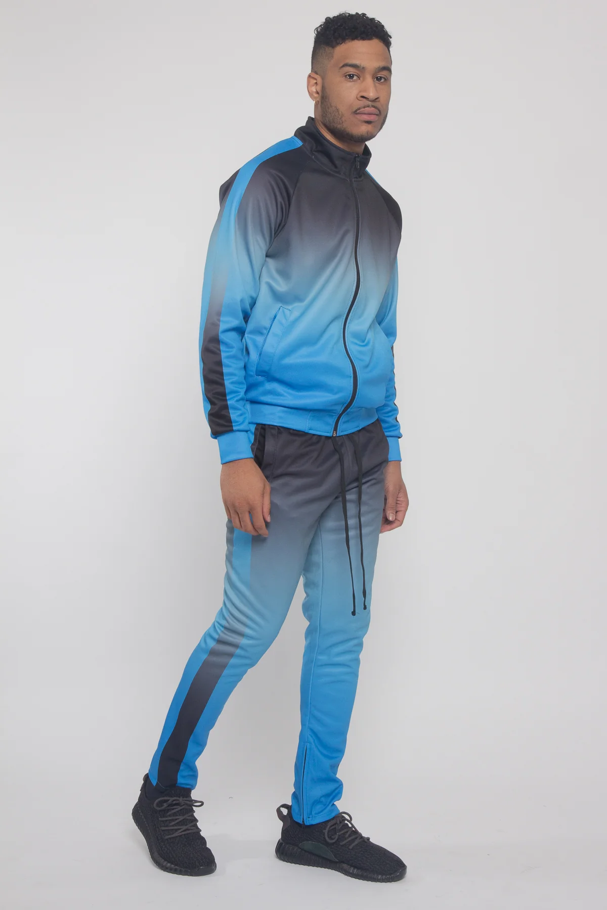 Ombre Gradient Colored Tracksuit - Image 4