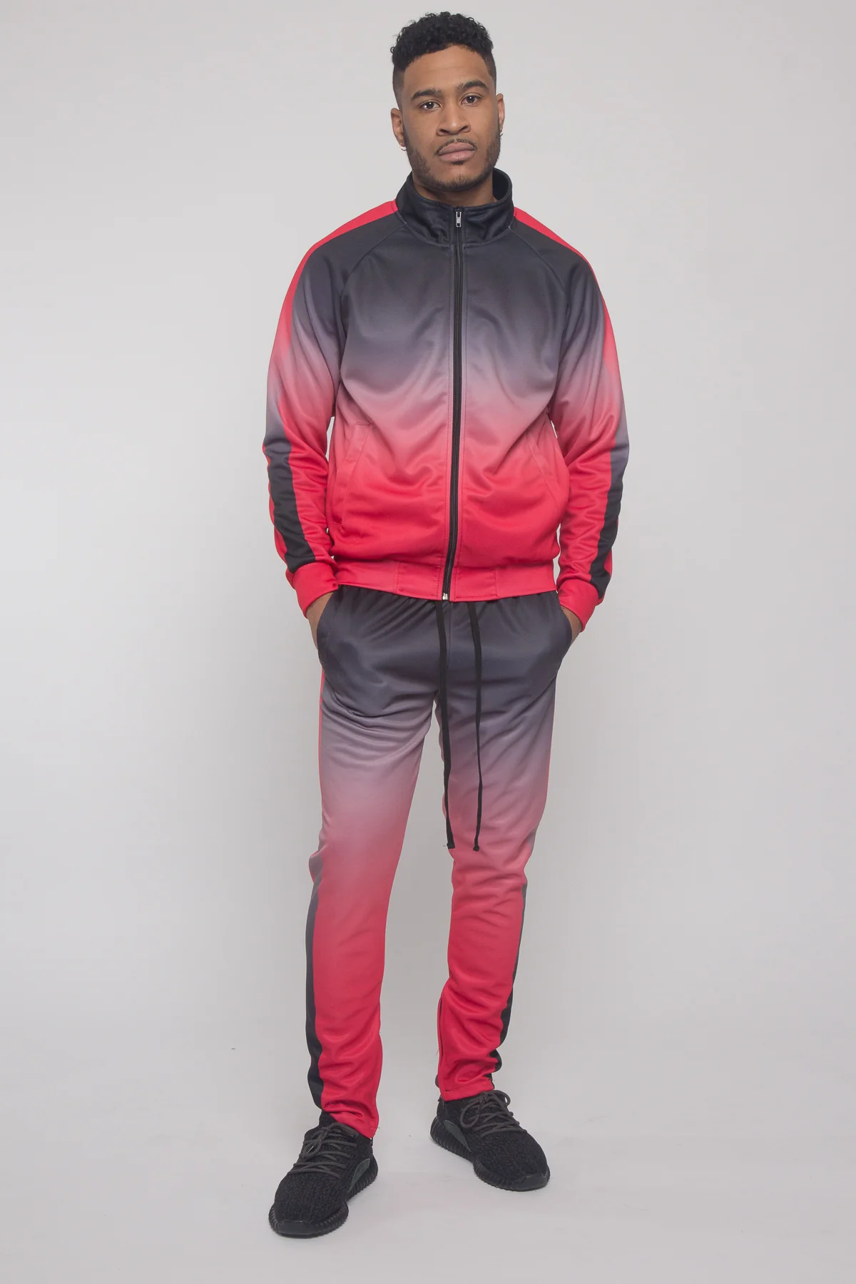 Ombre Gradient Colored Tracksuit - Image 7