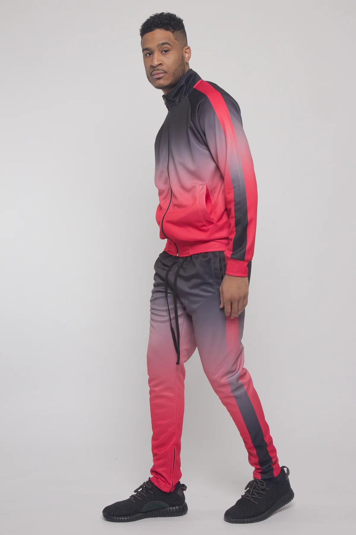 Ombre Gradient Colored Tracksuit - Image 8