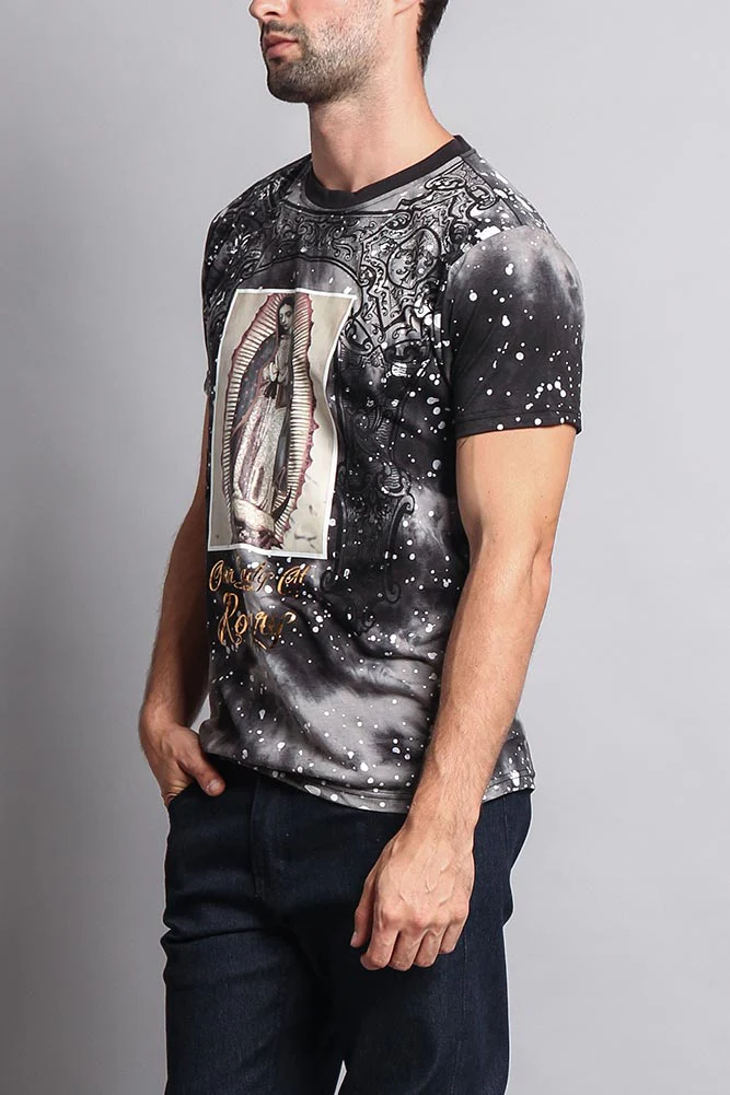 Our Lady of Rosary Graphic T-Shirt - Image 4