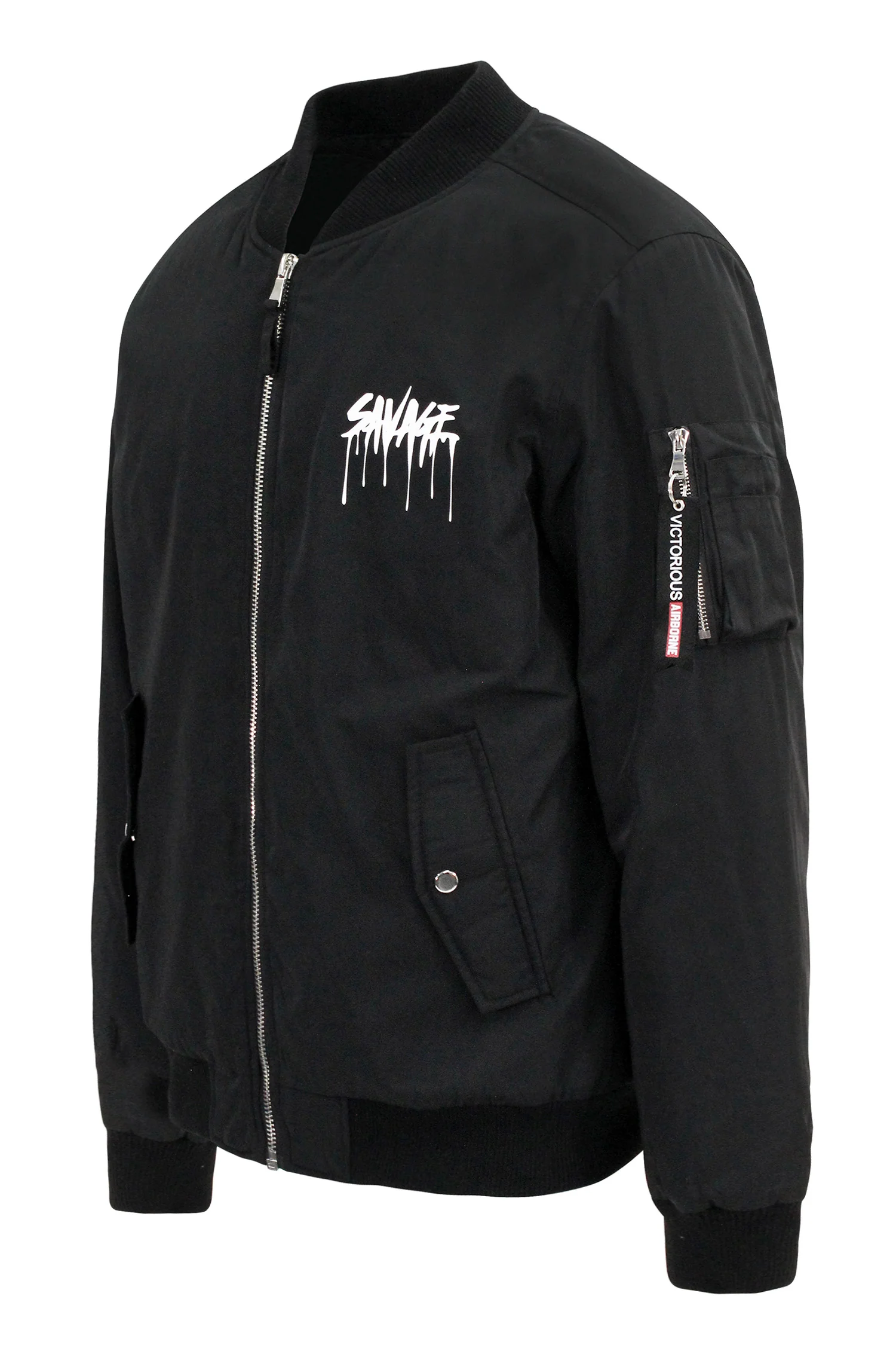 Men's Oversize Savage Bomber Jacket - Image 2