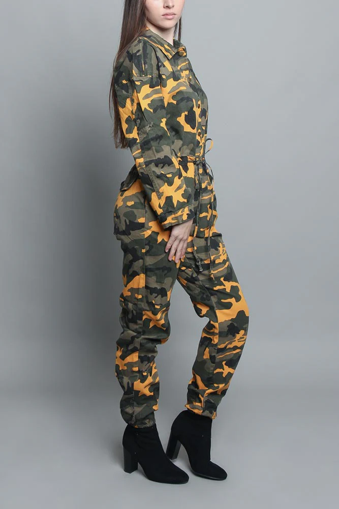 Parachute Camo Jumpsuit - Image 10