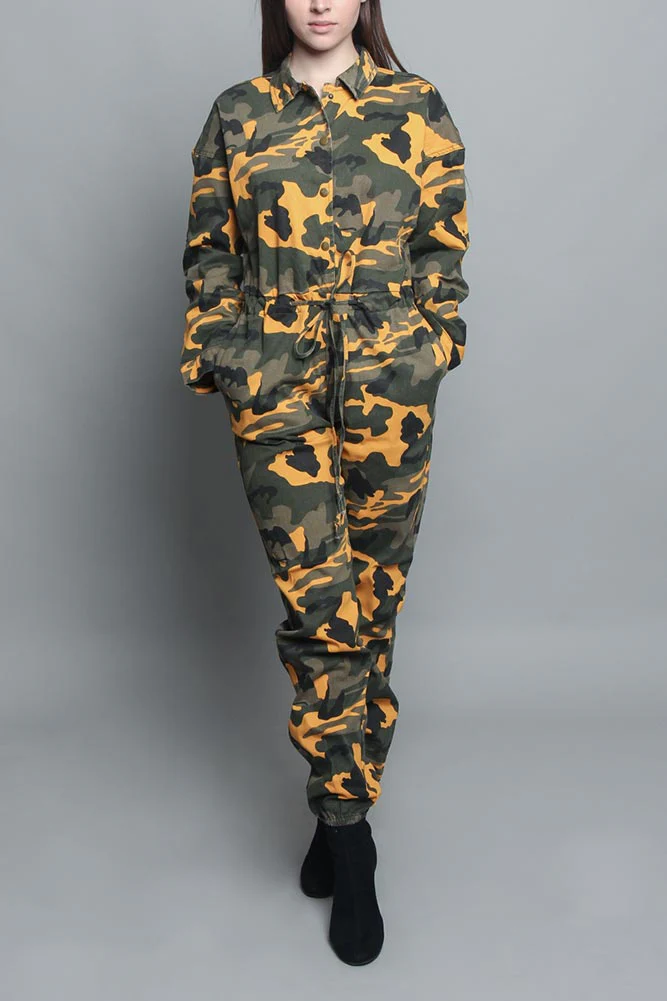 Parachute Camo Jumpsuit - Image 11