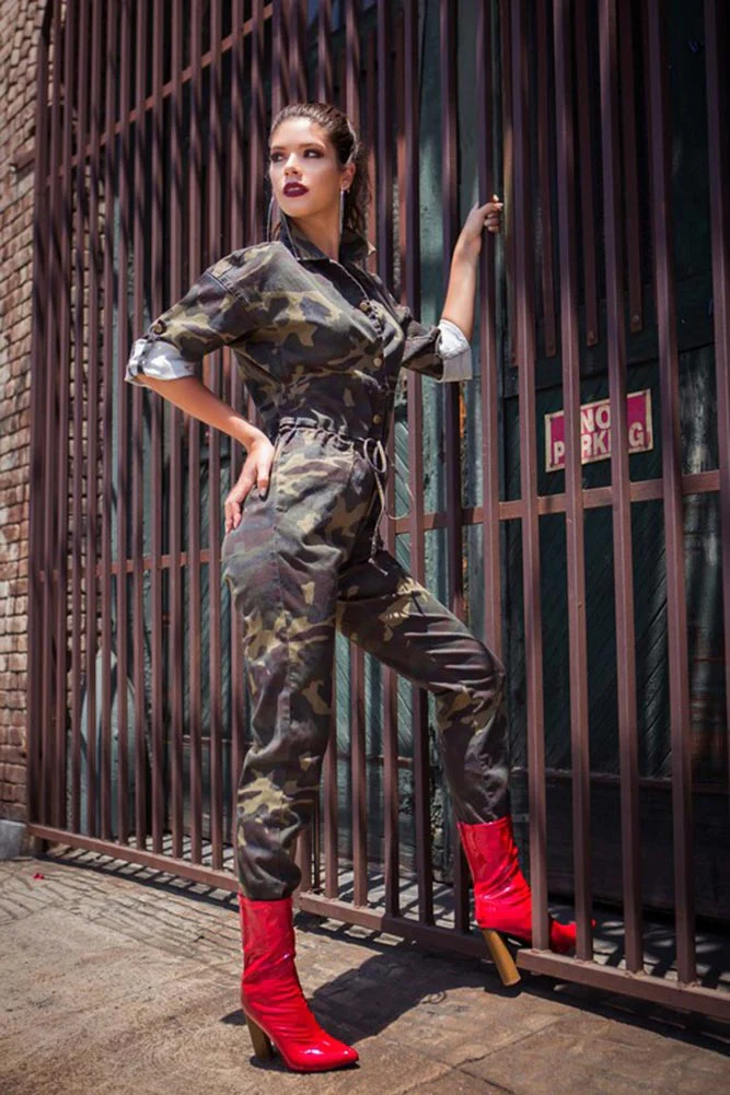 Parachute Camo Jumpsuit - Image 14