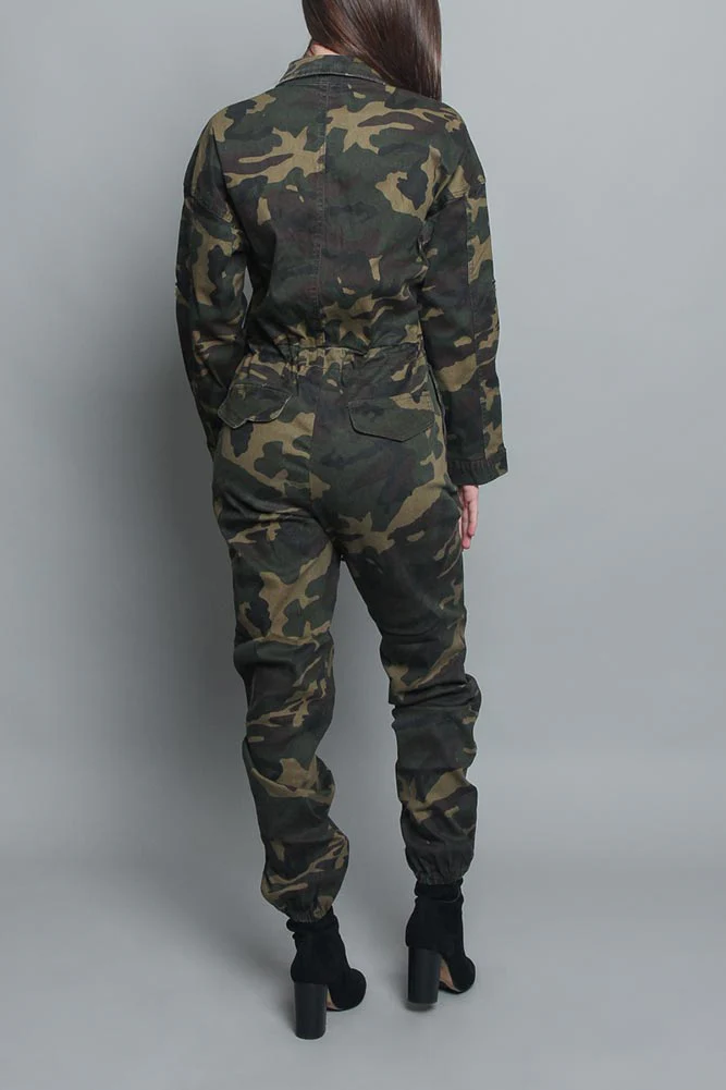 Parachute Camo Jumpsuit - Image 3