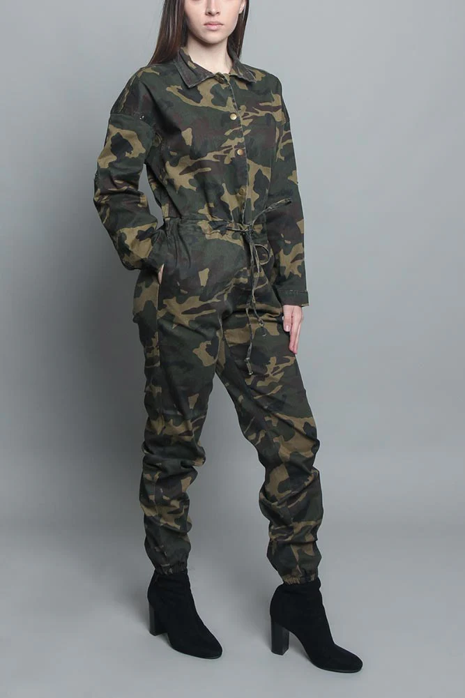 Parachute Camo Jumpsuit - Image 4