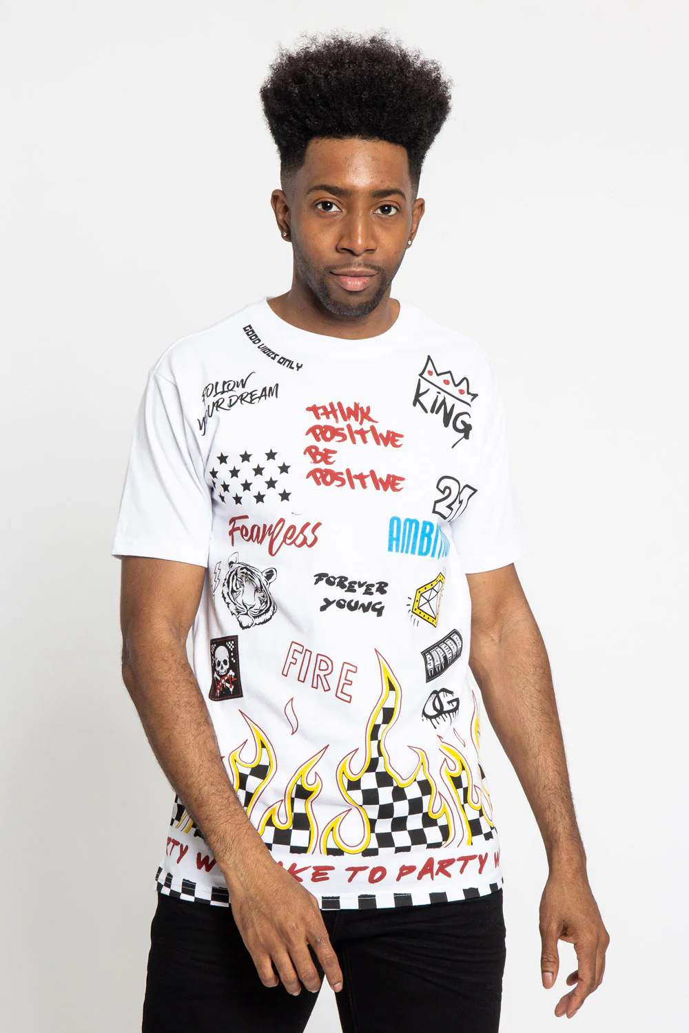 Party Graphic T-Shirt - Image 2