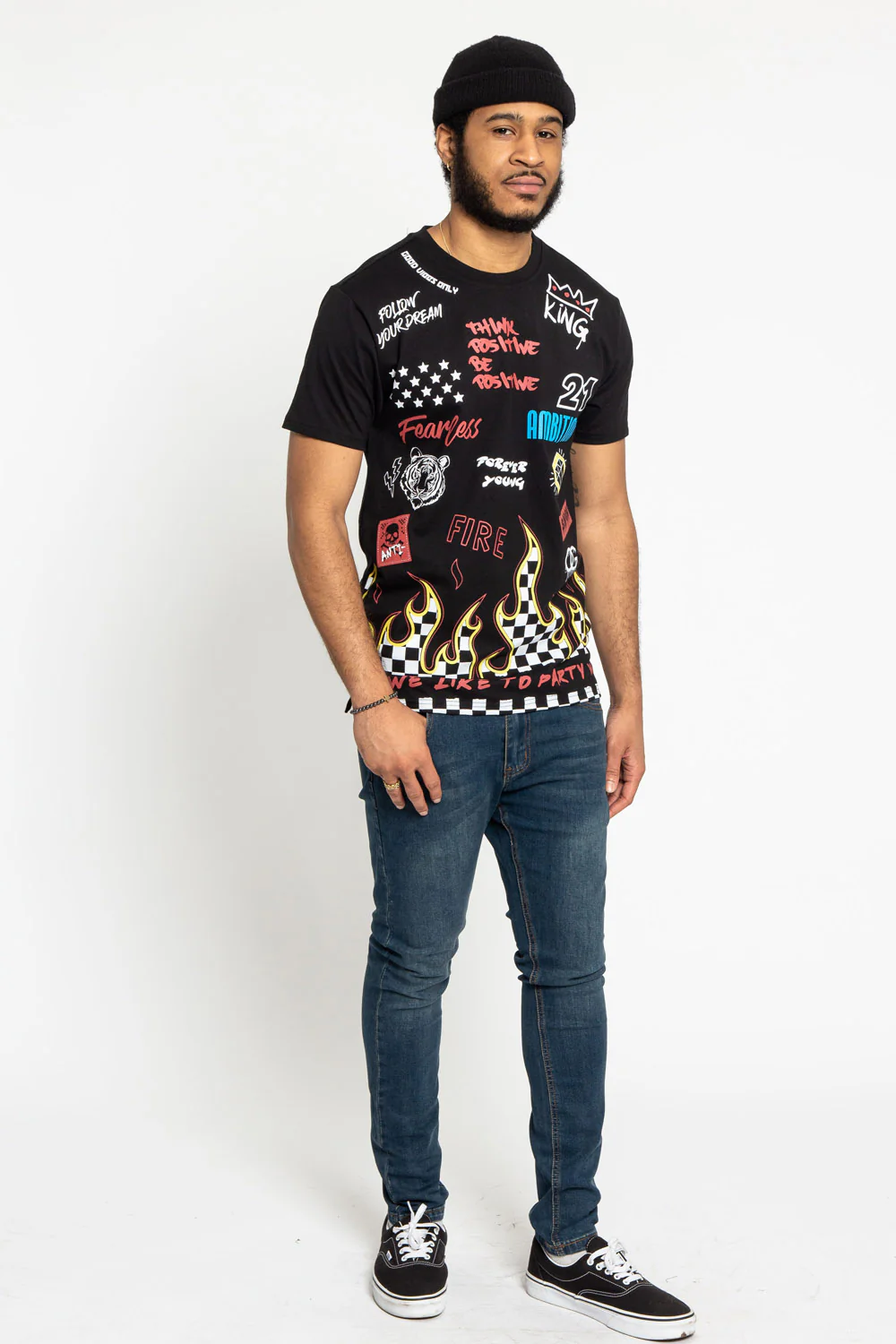 Party Graphic T-Shirt - Image 6