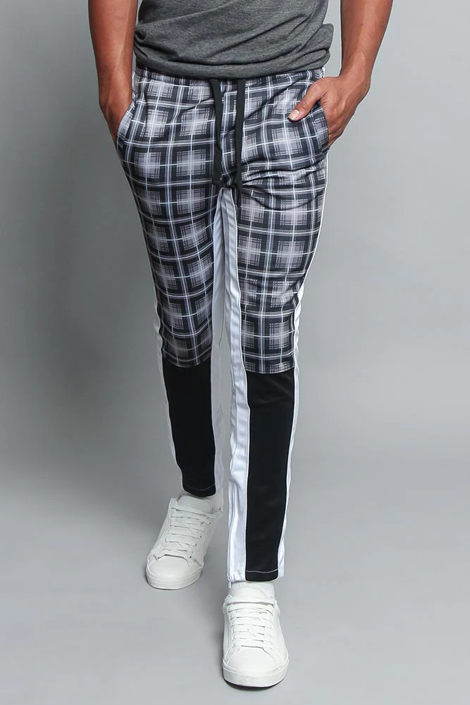 Plaid Track Pants - Image 20