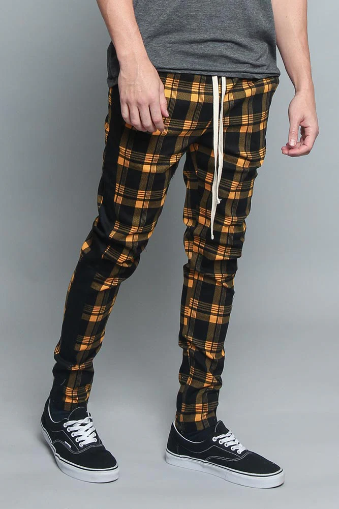 Plaid Track Pants - Image 14