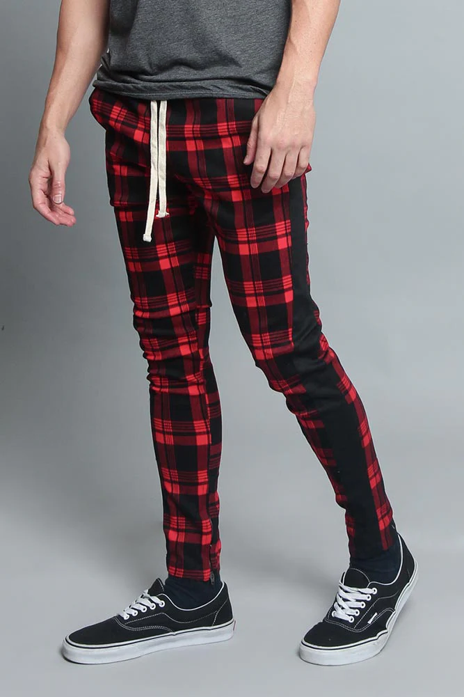 Plaid Track Pants - Image 2