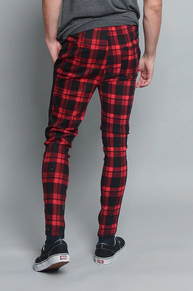 Plaid Track Pants - Image 3