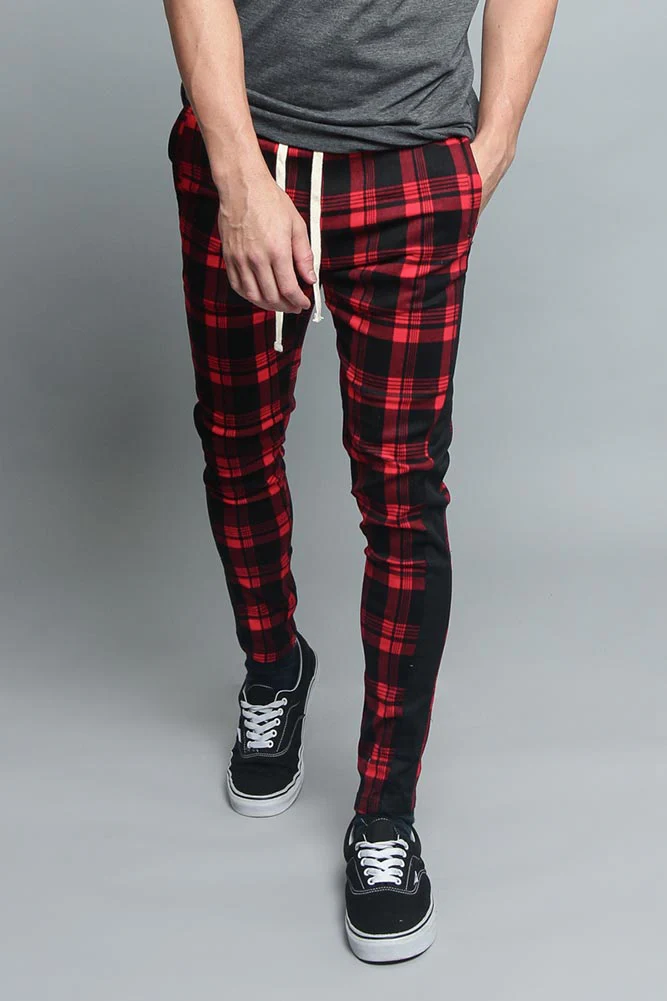Plaid Track Pants - Image 5