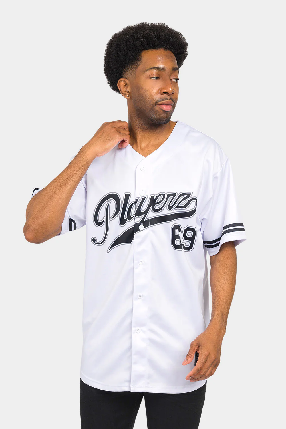 Playerz 69 Baseball Jersey - Image 6