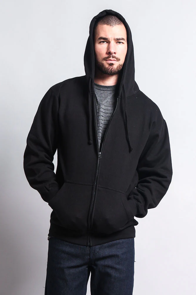 Premium Heavyweight Zip-Up Hoodie - Image 6