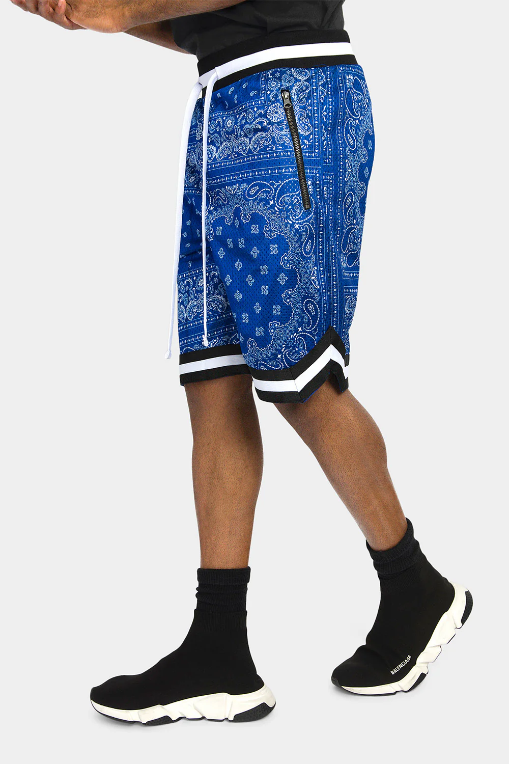 Pro Bandana Paisley Basketball Shorts - Image 13