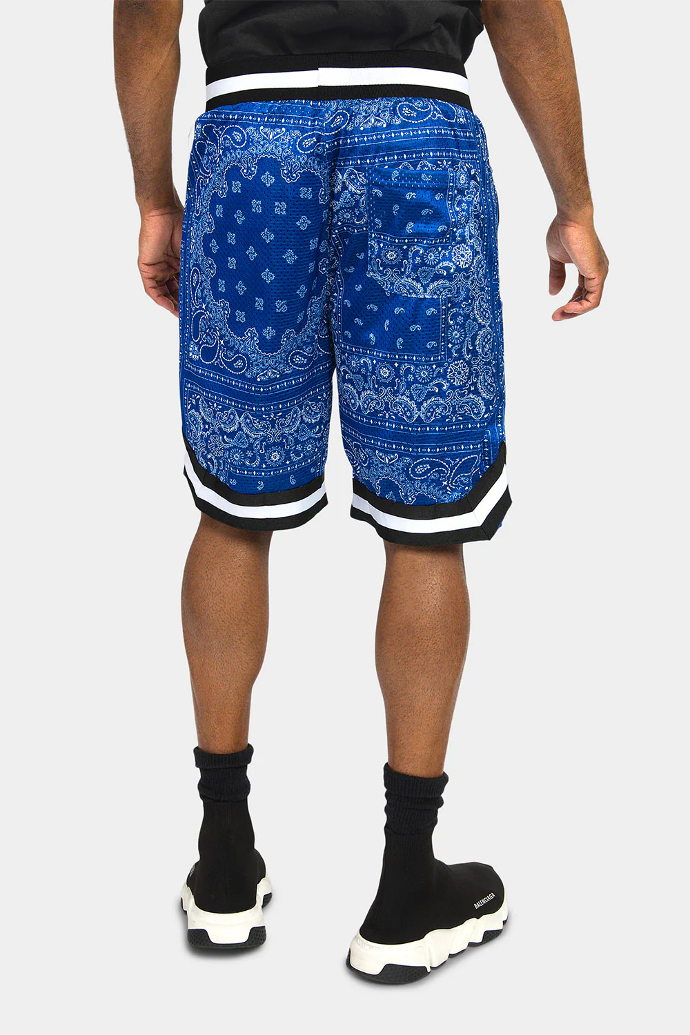 Pro Bandana Paisley Basketball Shorts - Image 14