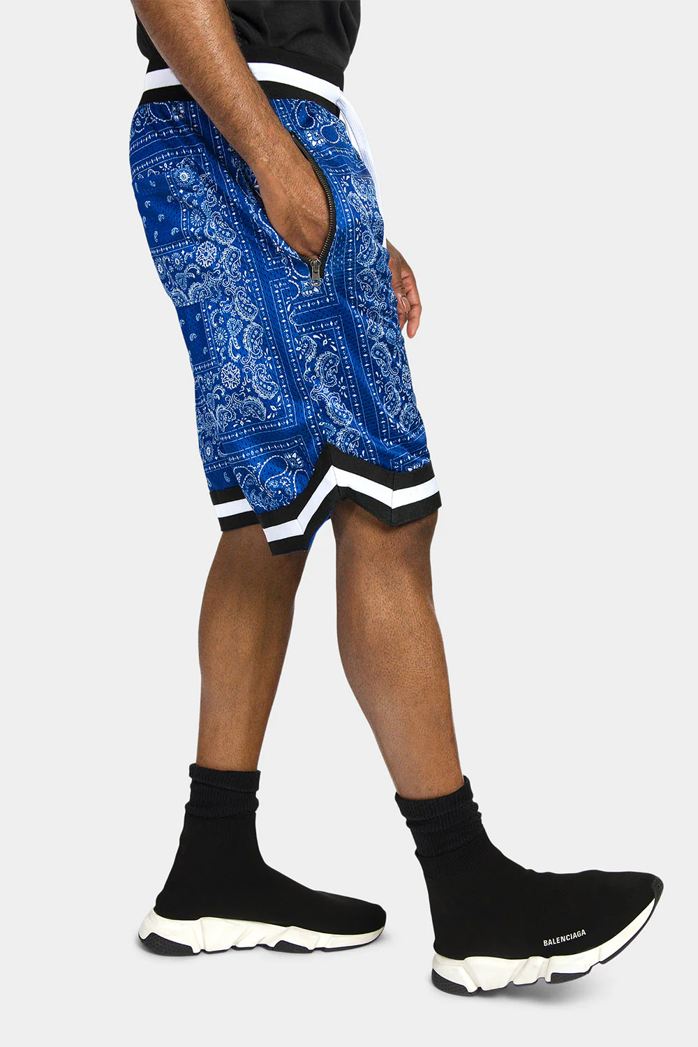 Pro Bandana Paisley Basketball Shorts - Image 15