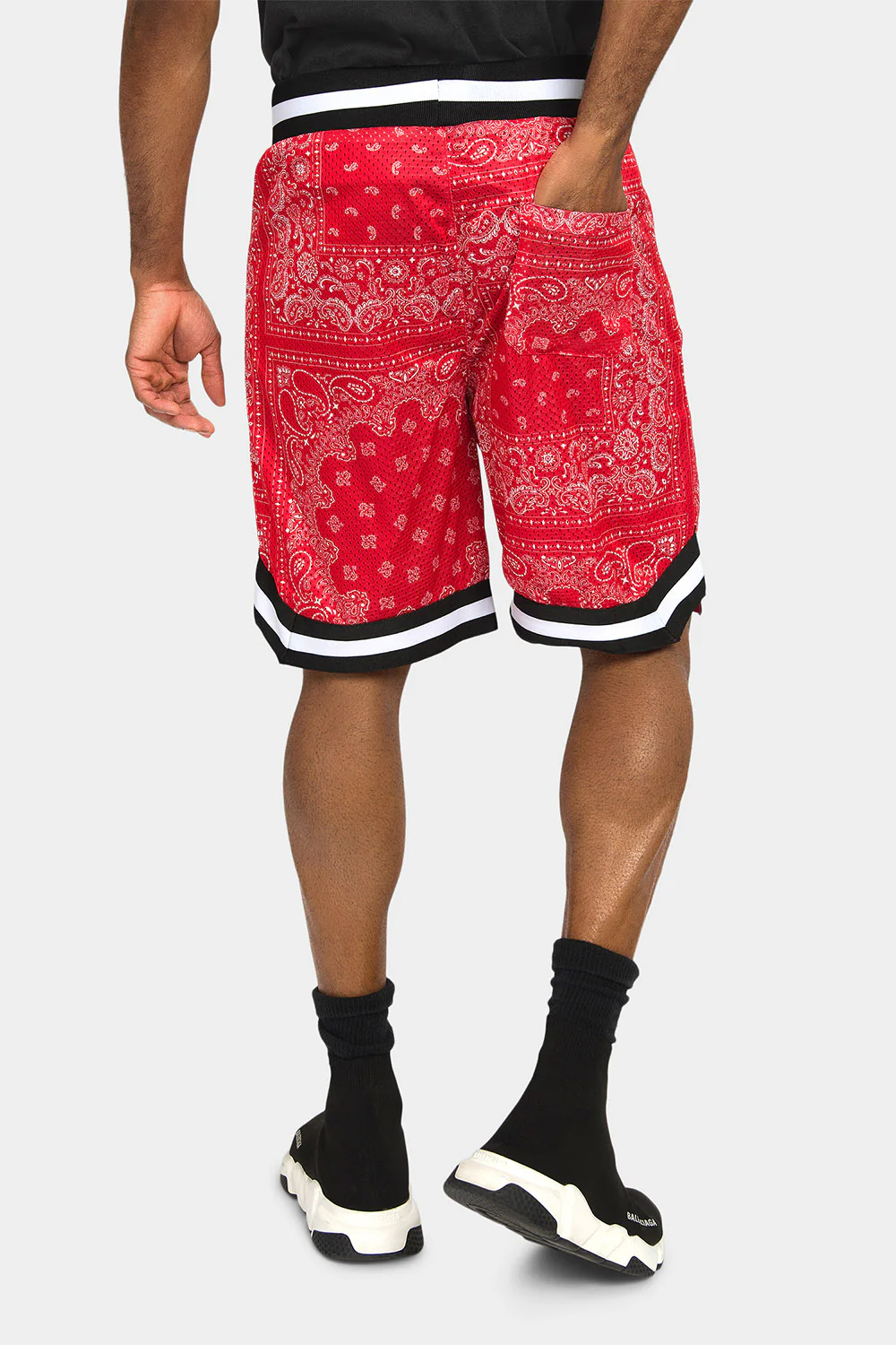 Pro Bandana Paisley Basketball Shorts - Image 19