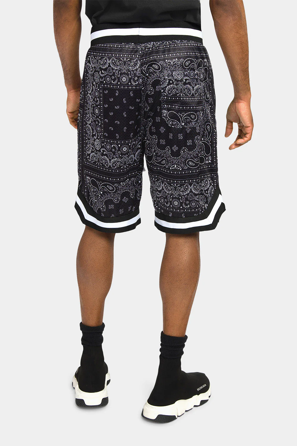 Pro Bandana Paisley Basketball Shorts - Image 4