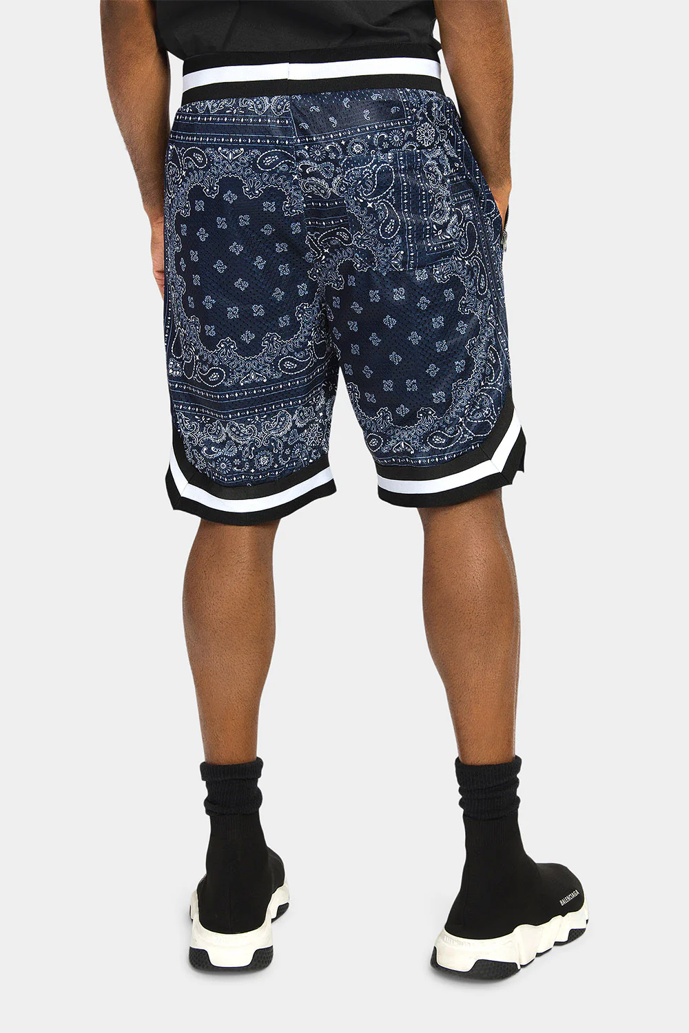 Pro Bandana Paisley Basketball Shorts - Image 9