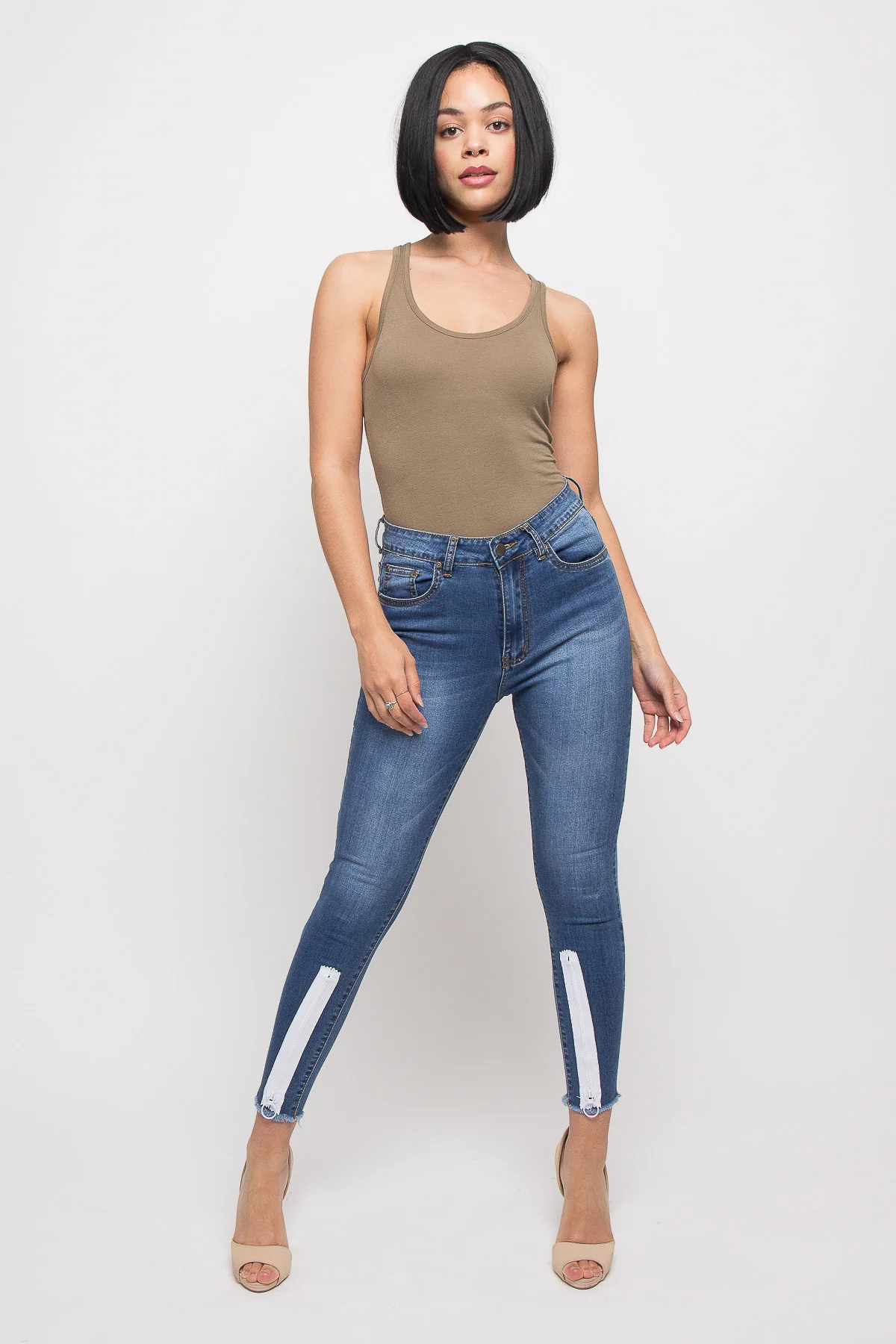 Racerback Tank Top Bodysuit - Image 9