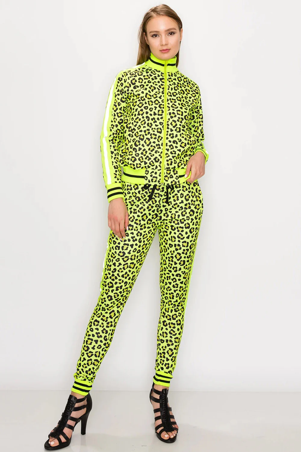Reflective Cheetah Tracksuit - Image 2