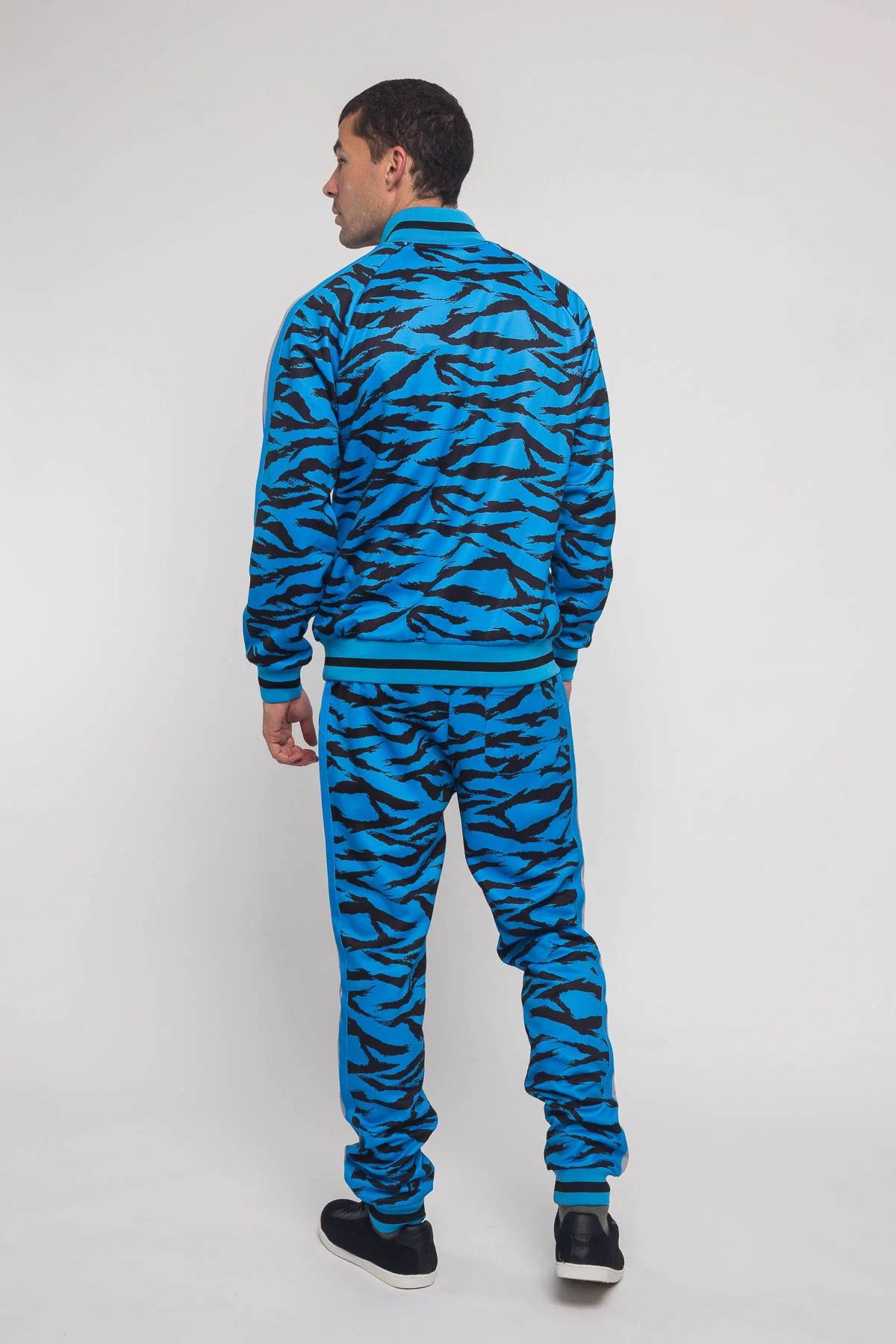 Reflective Tape Tiger Stripe Tracksuit - Image 3