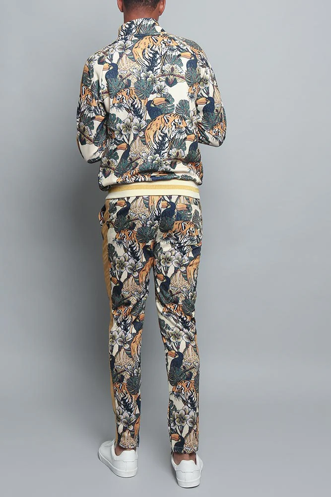 Royal Floral Tiger Track Suit - Image 8