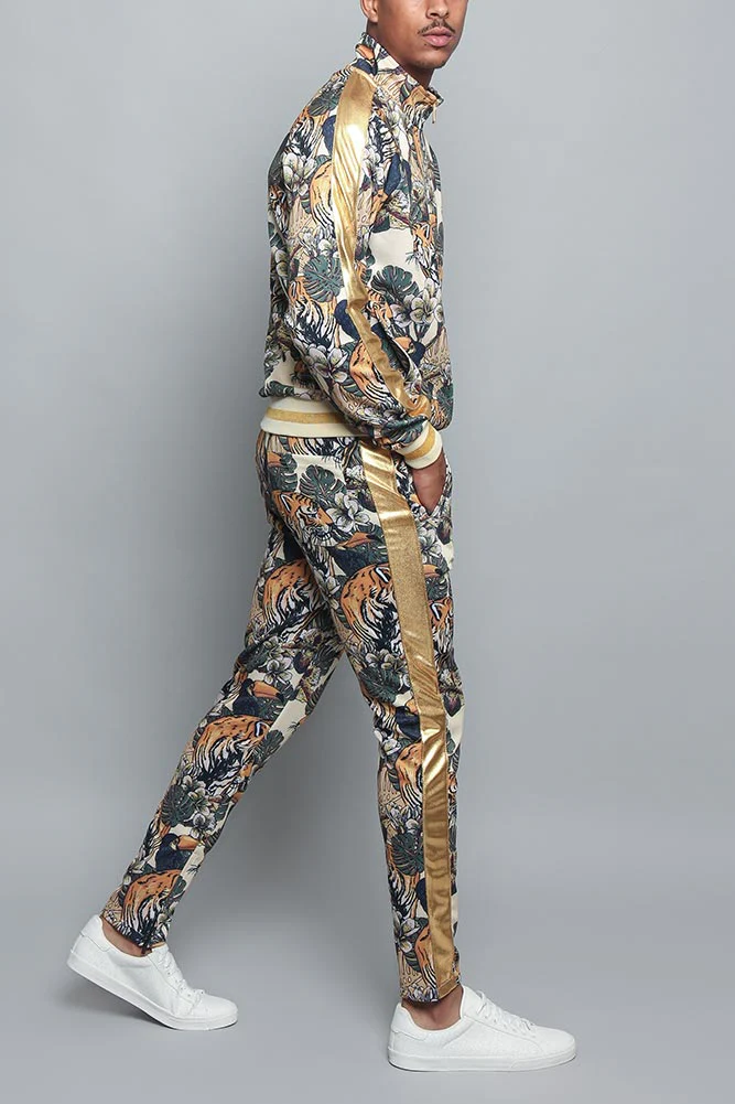 Royal Floral Tiger Track Suit - Image 9