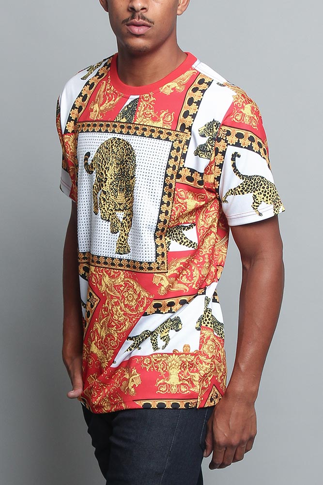 Royal Leopard T-Shirt - Image 8