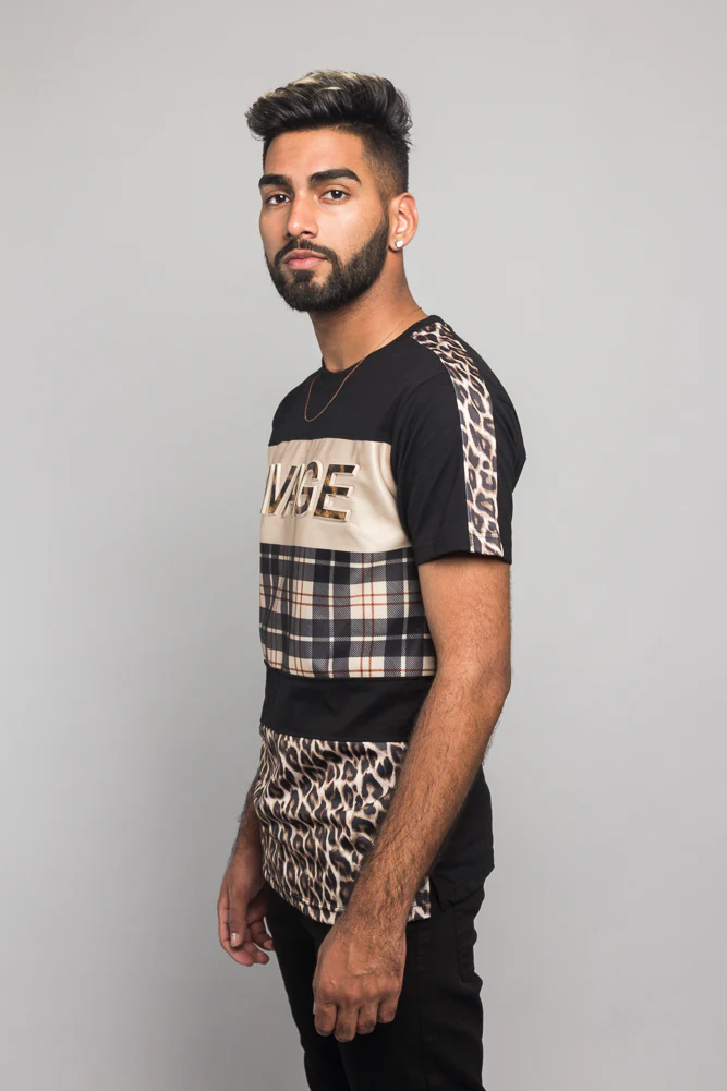 Savage Leopard Block T-Shirt - Image 7