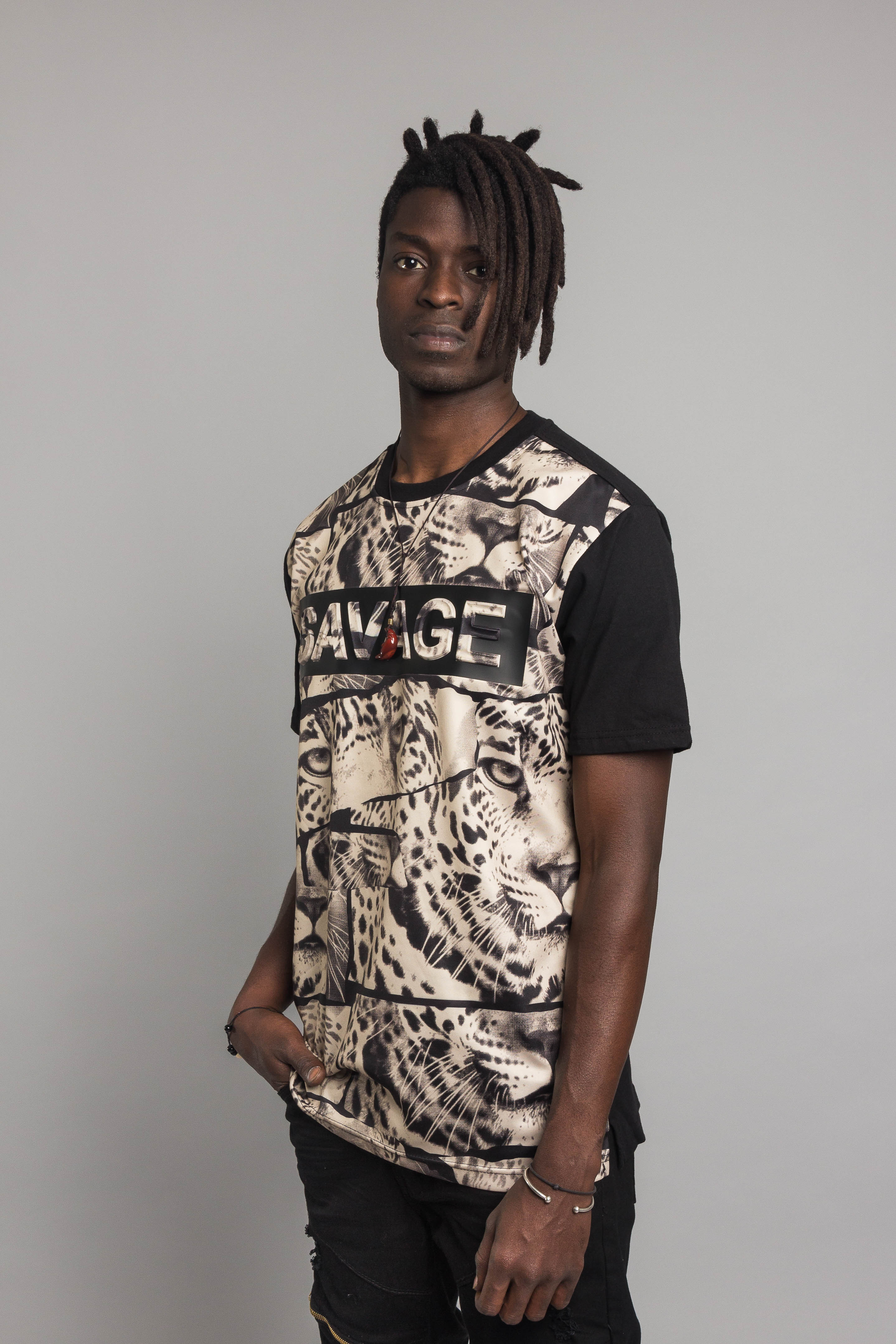 Savage Leopard T-Shirt - Image 8