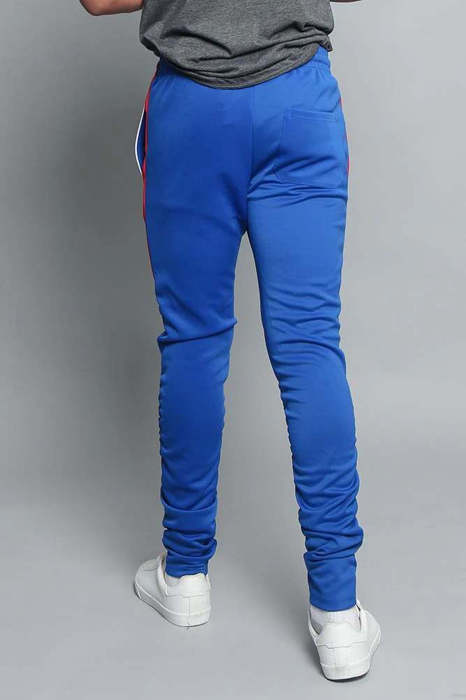 Scrunched Bungee Double Striped Track Pants - Image 12