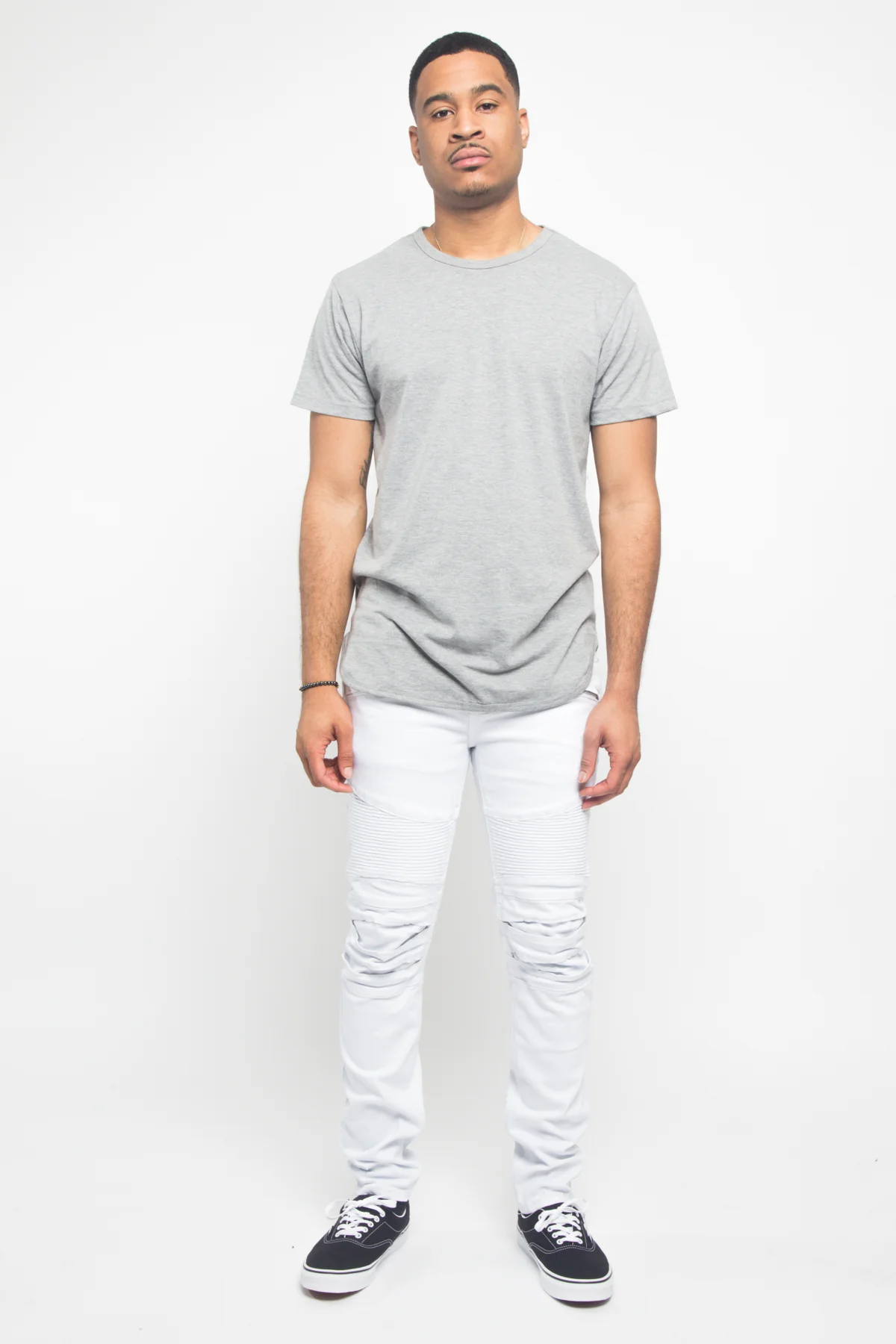 Scrunched Fold Illusion Jeans - Image 17