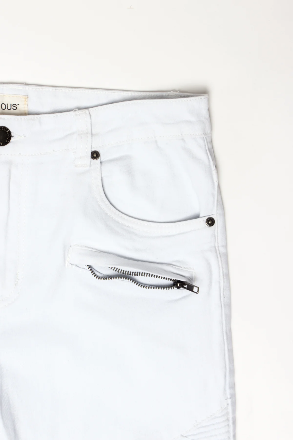 Scrunched Fold Illusion Jeans - Image 18