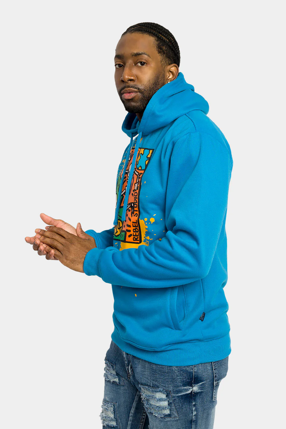 Skeleton Party Pullover Hoodie - Image 7