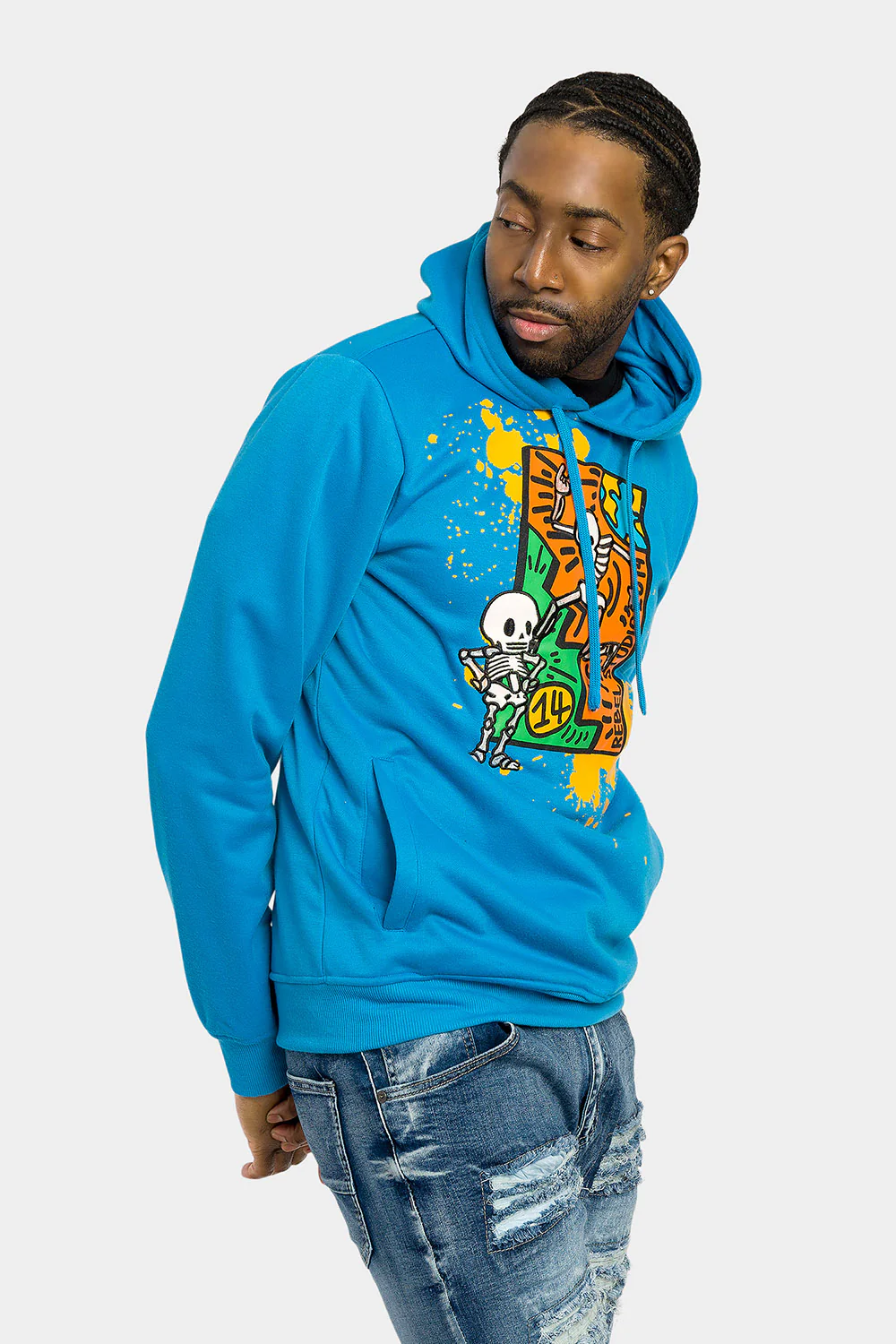Skeleton Party Pullover Hoodie - Image 9
