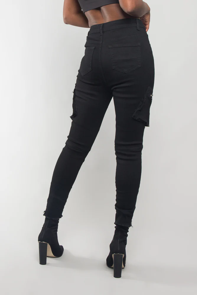 Skinny Cargo Pants - Image 10