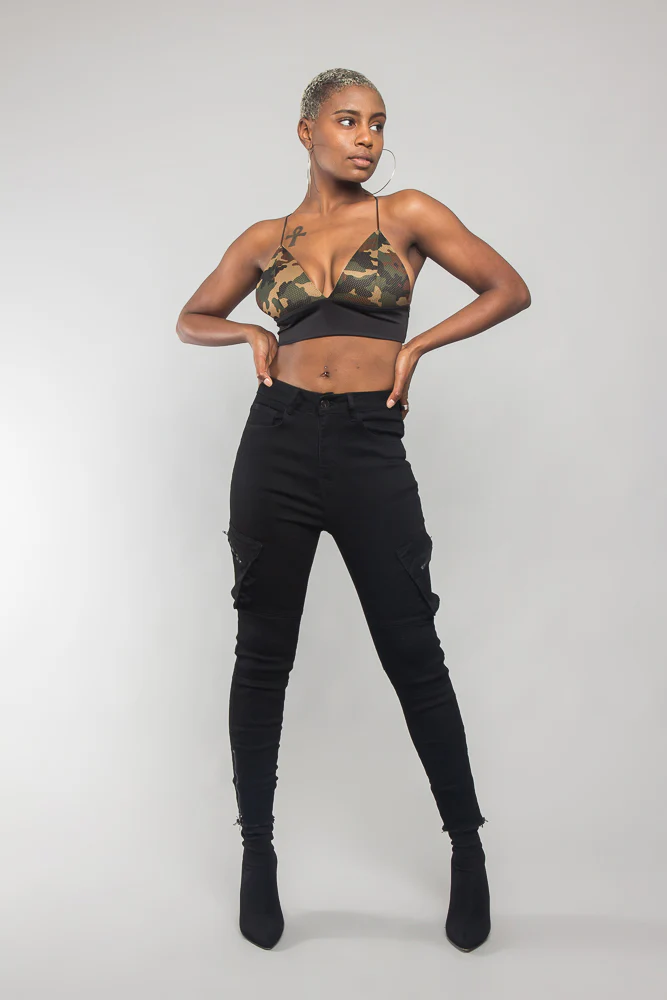 Skinny Cargo Pants - Image 14