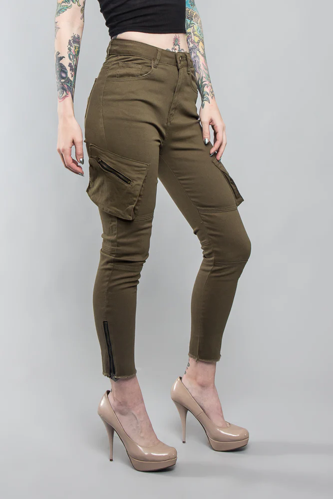 Skinny Cargo Pants - Image 4