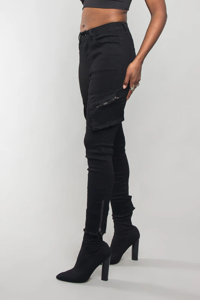 Skinny Cargo Pants - Image 9