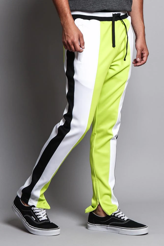 Slim Fit Contrasting Track Pants - Image 4