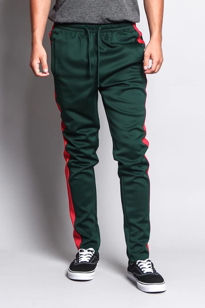 Slim Fit Striped Track Pants - Image 16