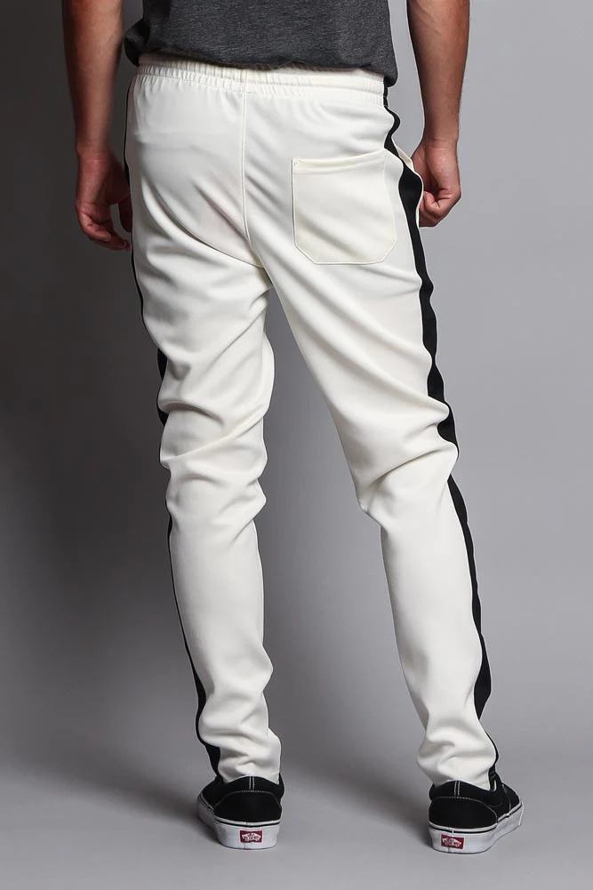 Slim Fit Striped Track Pants - Image 28