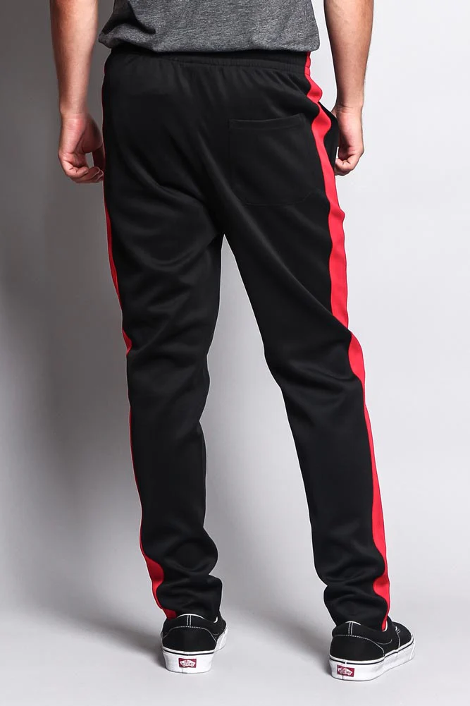 Slim Fit Striped Track Pants - Image 3